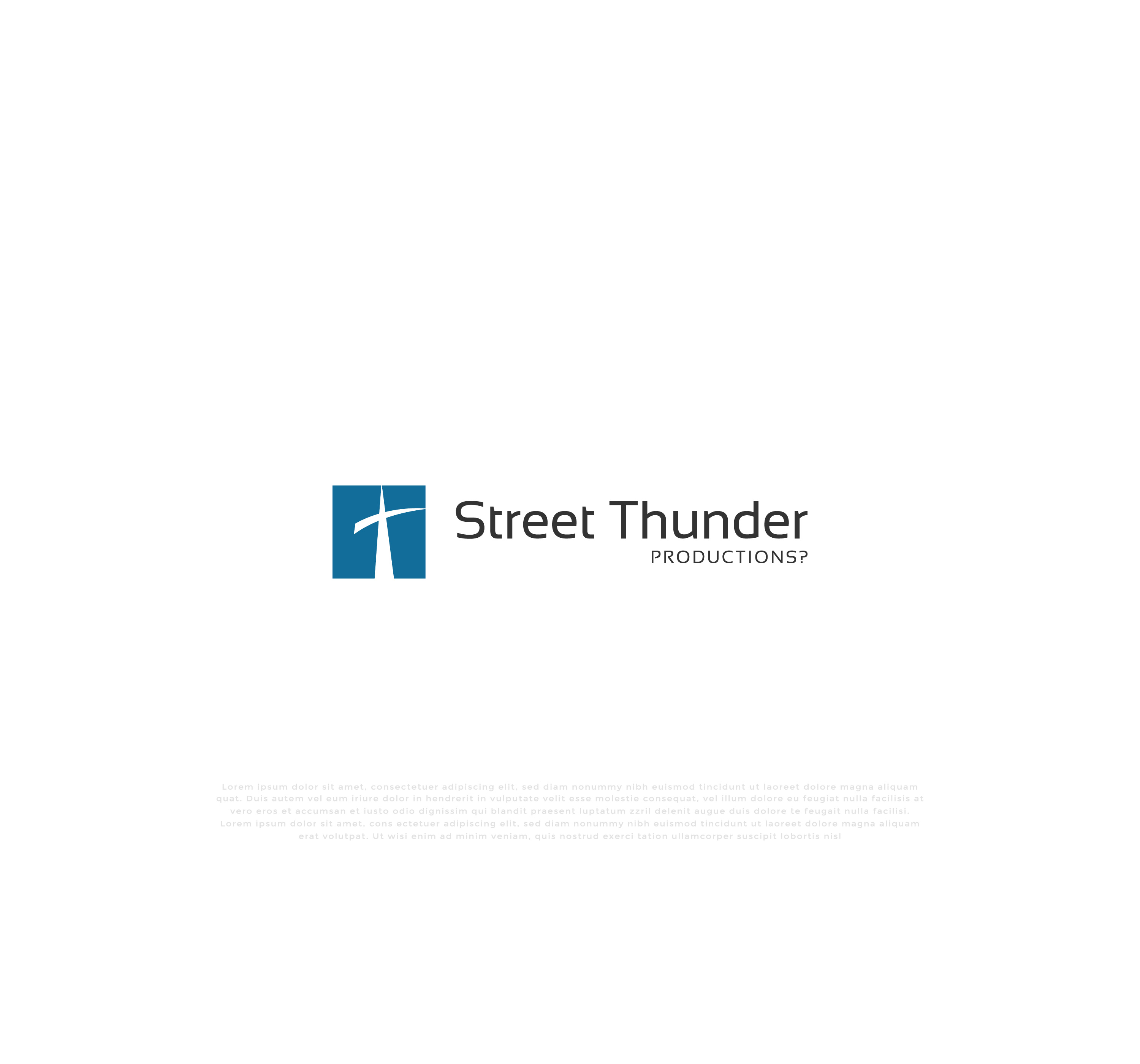 Logo-Design von mehedi.h für Street Thunder Productions | Design #33325163