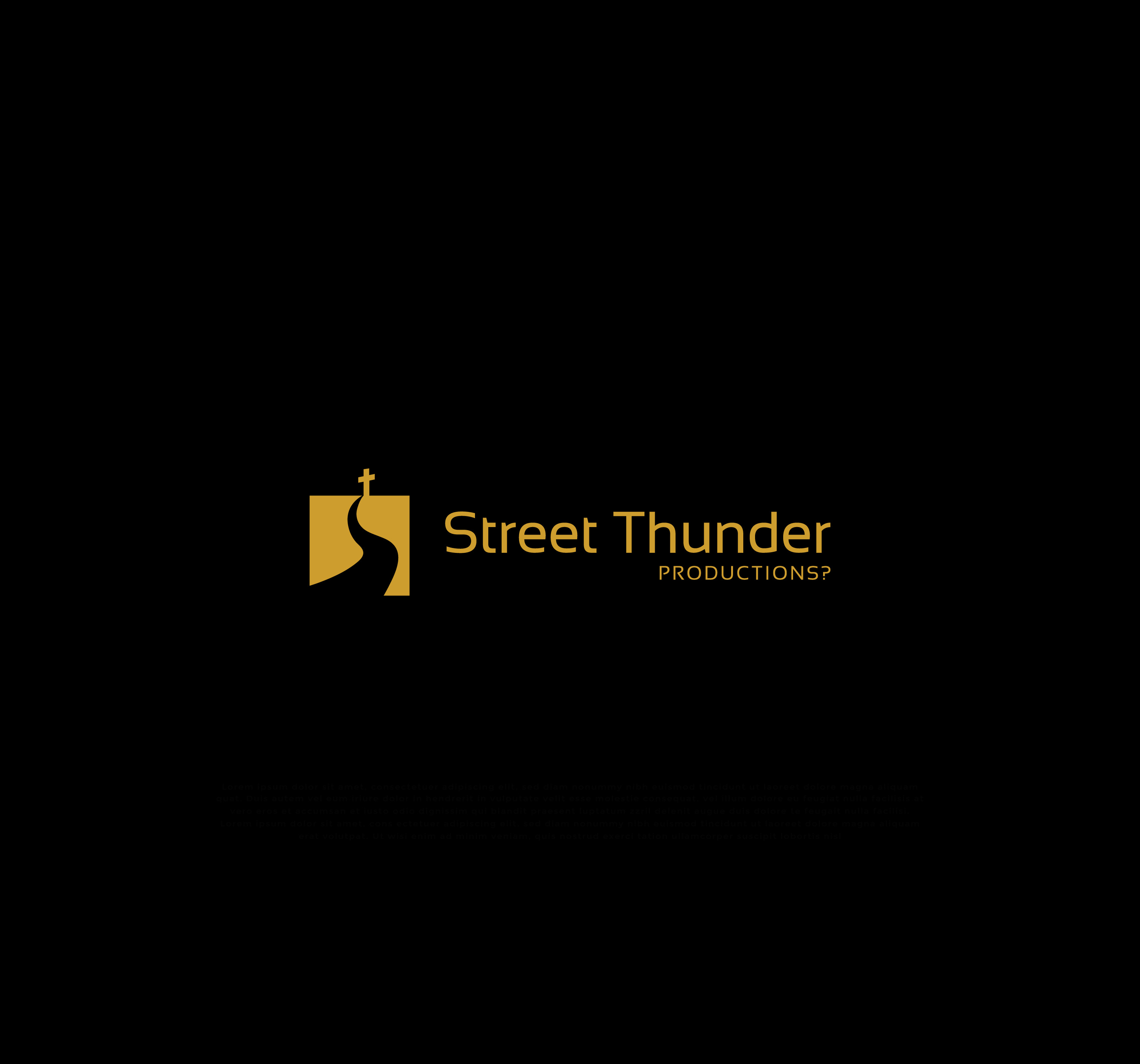 Logo-Design von mehedi.h für Street Thunder Productions | Design #33331432
