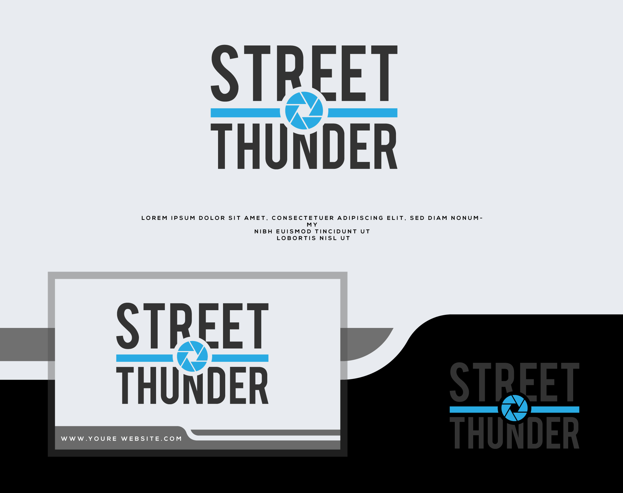 Logo Design by 100%design for Street Thunder Productions | Design #33320920