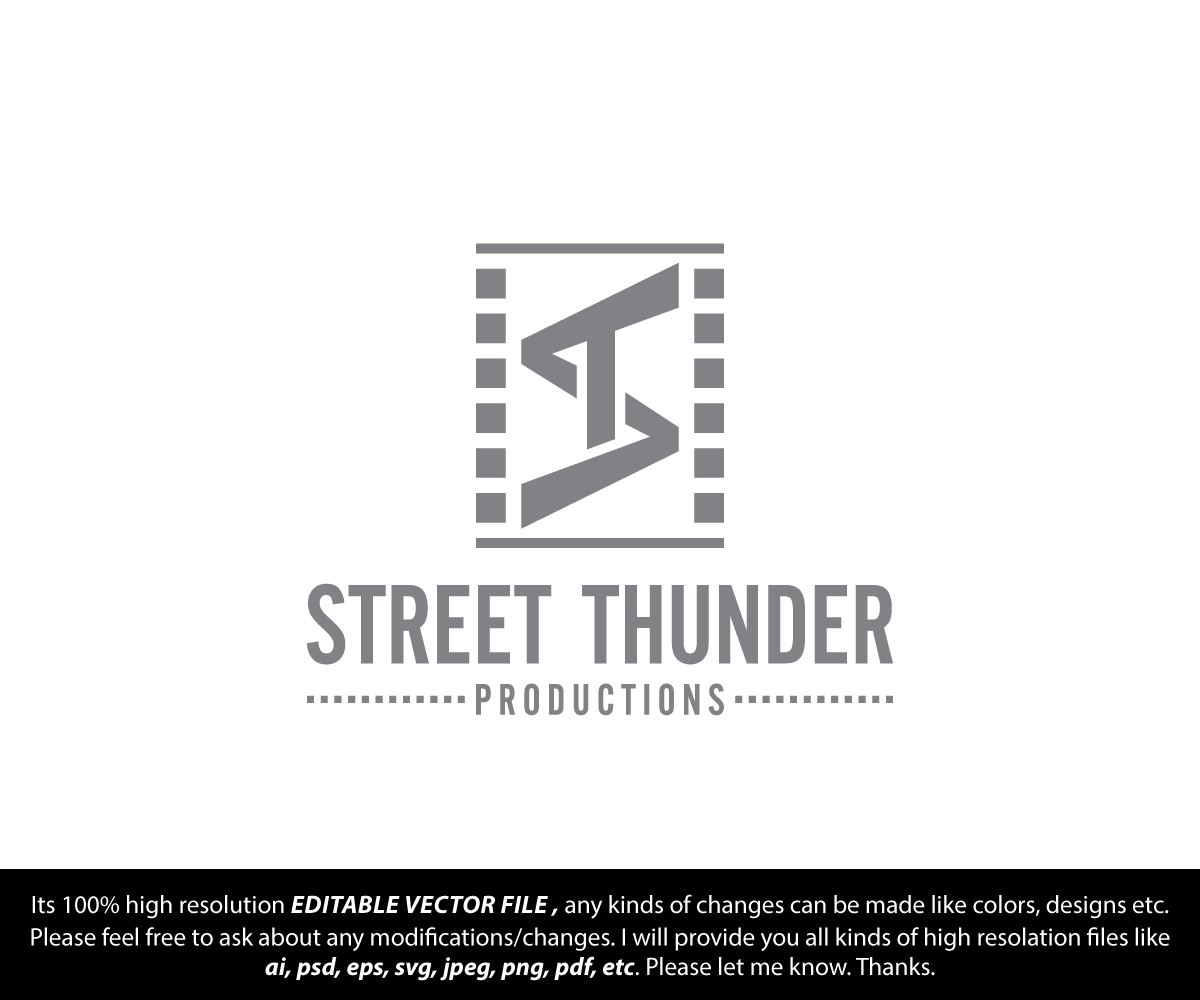 Logo Design by FireflyArt for Street Thunder Productions | Design #33325937