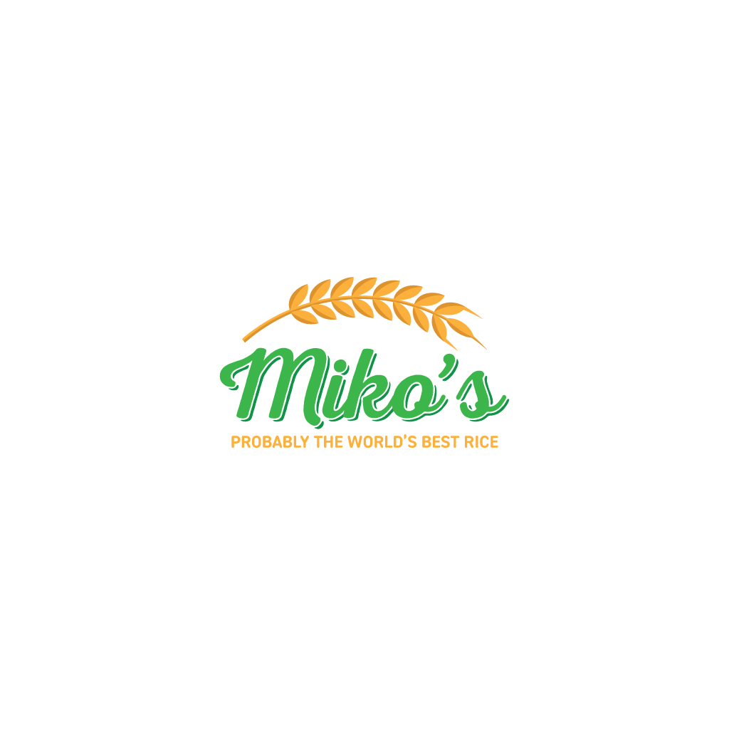 Logo Design by JohnnyCactus for Miko's Rice | Design #33341101