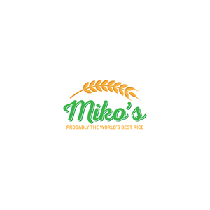Logo Design by JohnnyCactus for Miko's Rice | Design: #33341101