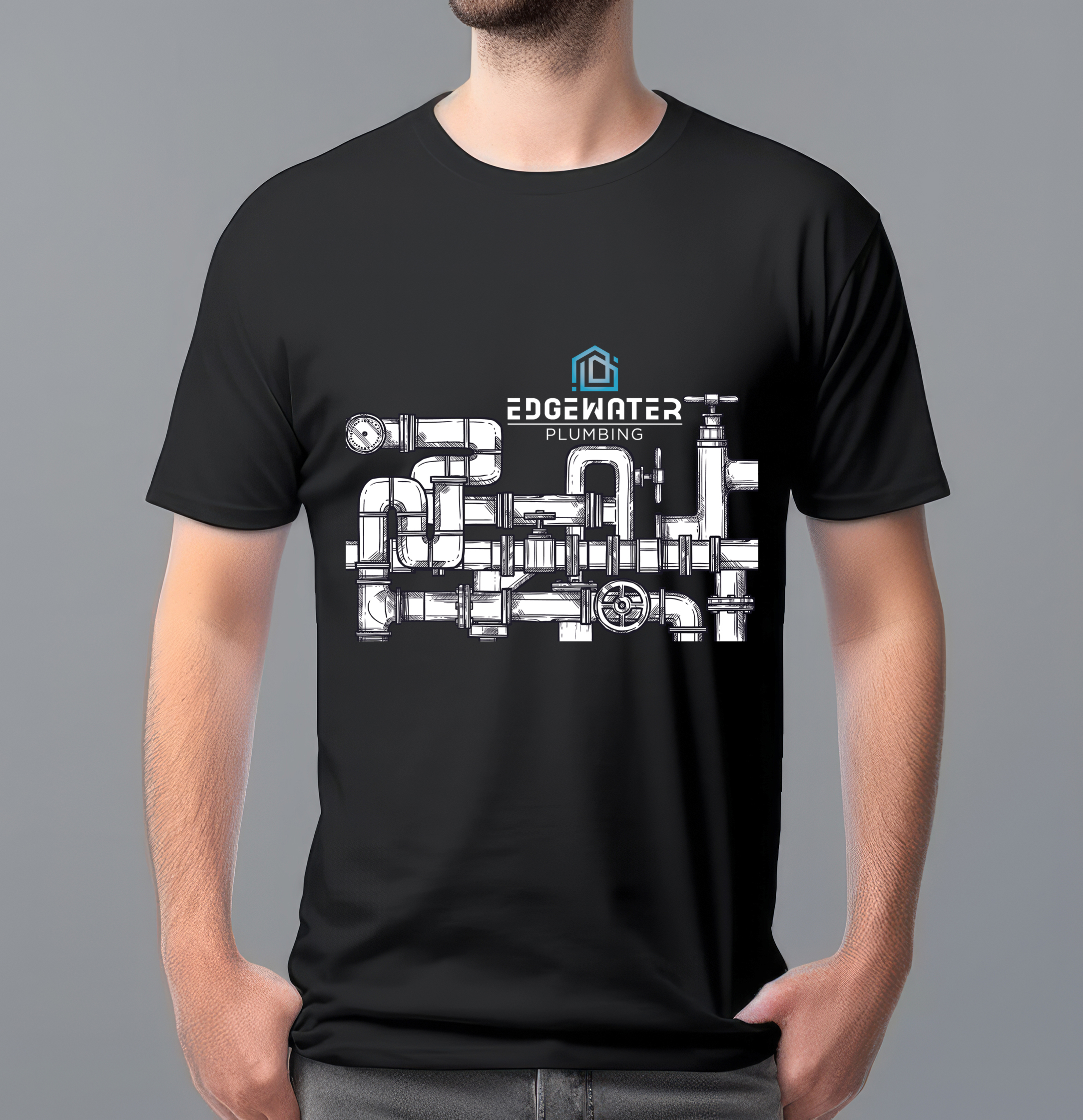 Apparel Design by Yayan gesuter for Edgewater Plumbing | Design #33354587