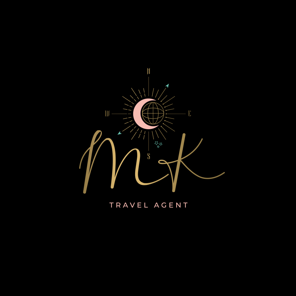 Logo Design by Ztardust for MK Travel Design | Design #33356088
