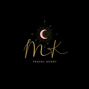 Logo Design by Ztardust for MK Travel Design | Design: #33356088