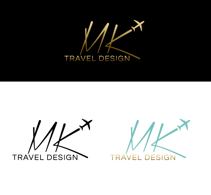 Logo Design by Cliping_path for MK Travel Design | Design #33387056