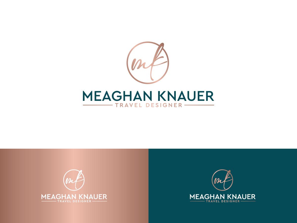 Logo Design by 439 Creations for MK Travel Design | Design #33328826