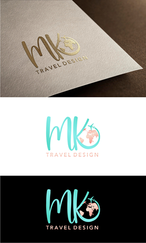 Logo Design by Loknath for MK Travel Design | Design: #33367739