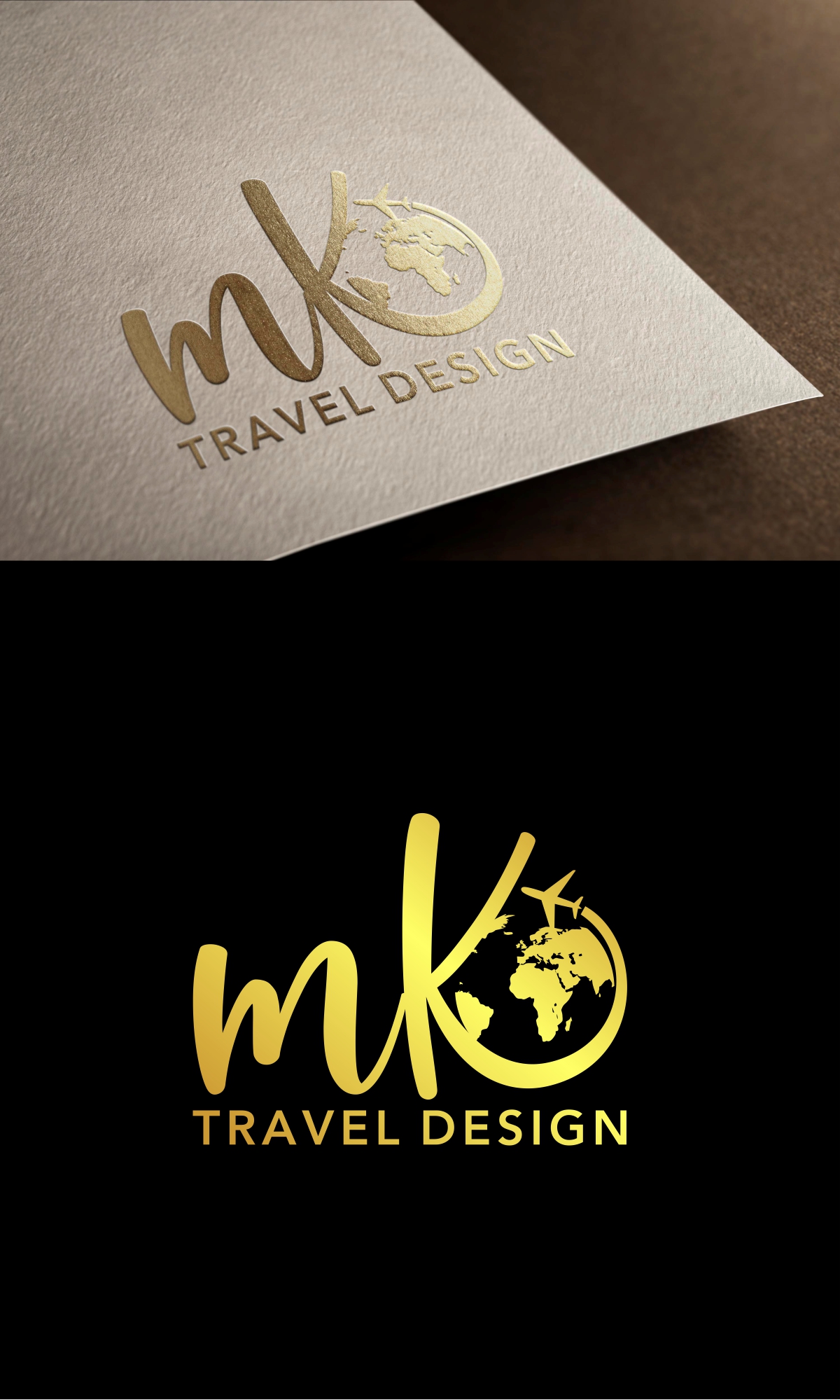Logo Design by Loknath for MK Travel Design | Design #33367747