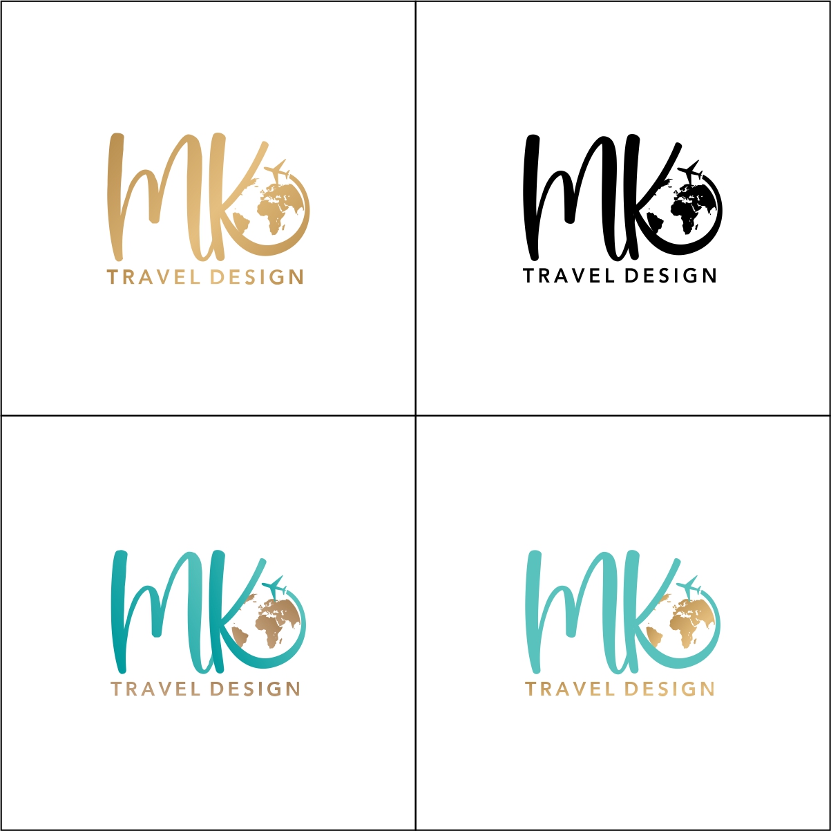Logo Design by Loknath for MK Travel Design | Design #33374070
