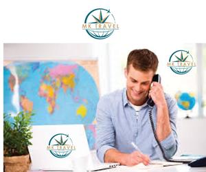 Logo Design by MANIK 42 for MK Travel Design | Design: #33341490
