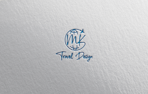 Logo Design by Monai for MK Travel Design | Design: #33384205