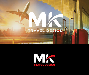 Diseño de Logo por SK art_pro para MK Travel Design | Diseño: #33330962