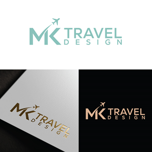 Logo Design by Md Nurullah 1 for MK Travel Design | Design: #33330850