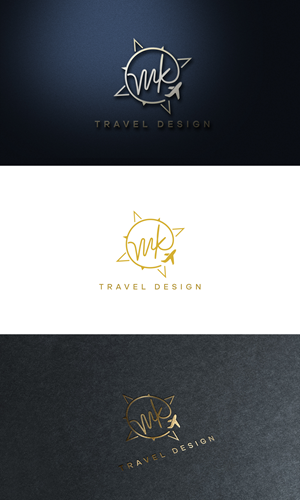 Logo Design by DesignSNW for MK Travel Design | Design: #33347520