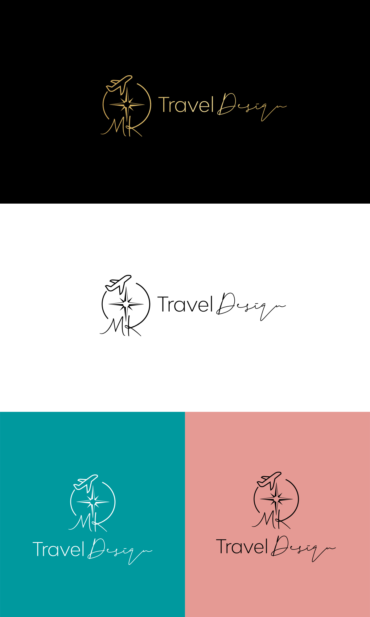 Logo Design by DesignSNW for MK Travel Design | Design #33377630
