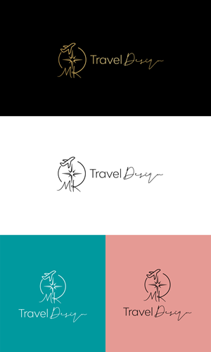 Diseño de Logo por DesignSNW para MK Travel Design | Diseño: #33377630