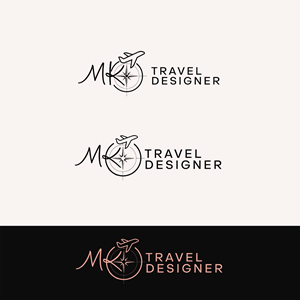 Diseño de Logo por DesignSNW para MK Travel Design | Diseño: #33377711