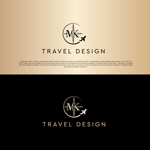 Diseño de Logo por DesignSNW para MK Travel Design | Diseño: #33381021
