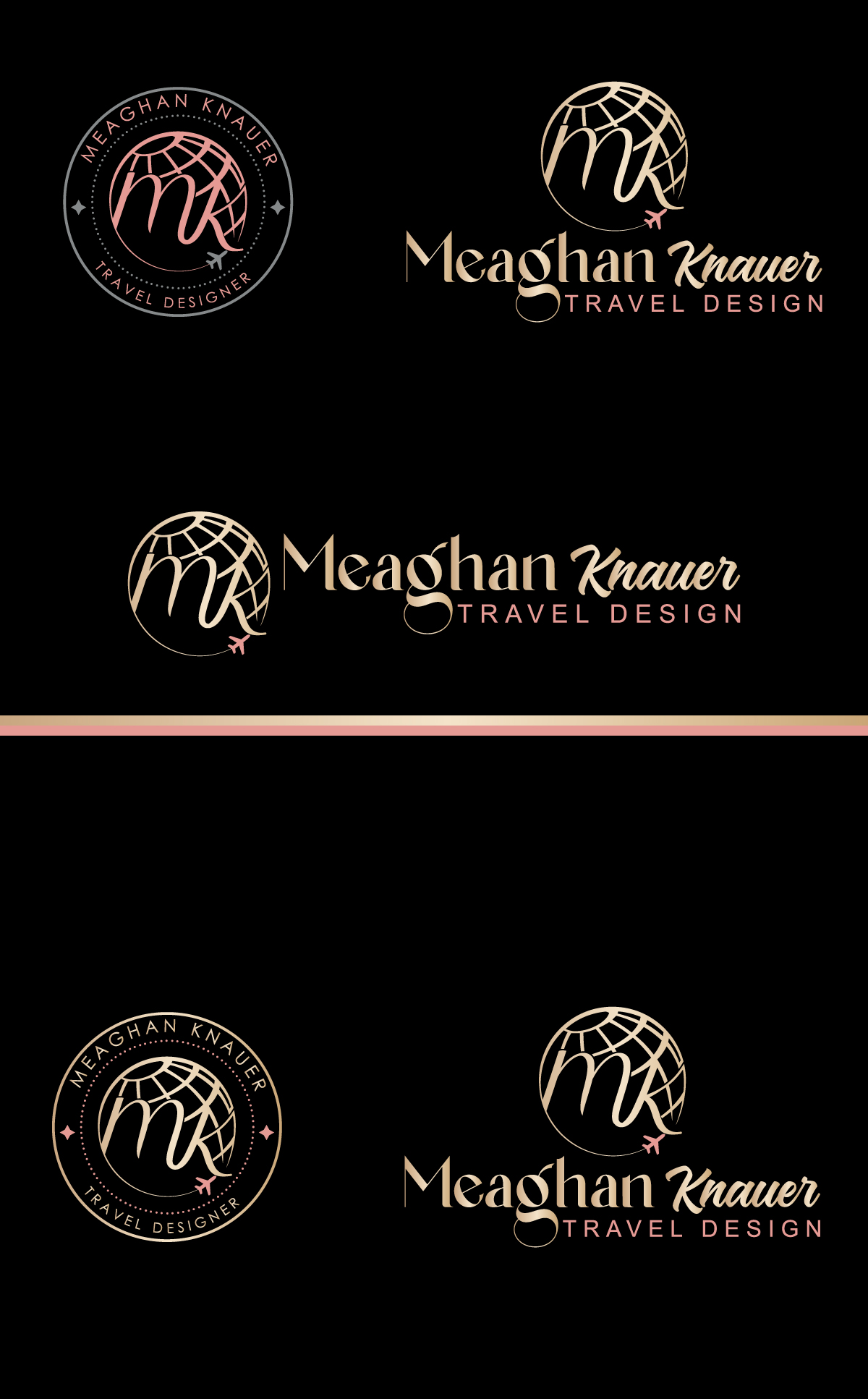 Diseño de Logo por Mk_Graphix para MK Travel Design | Diseño #33332372