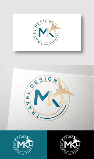 Logo Design by semarco for MK Travel Design | Design: #33326752