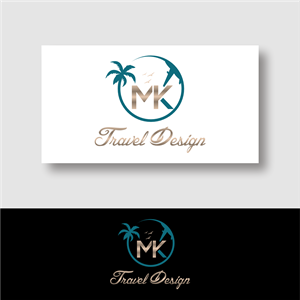 Logo Design by semarco for MK Travel Design | Design: #33334075