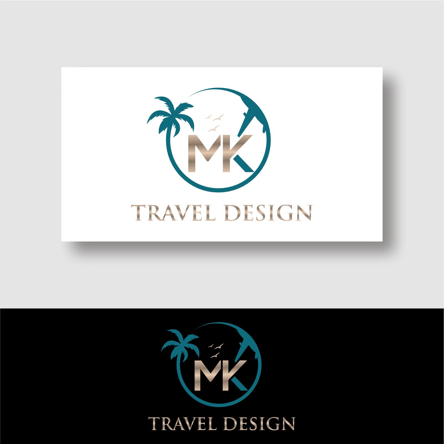 Diseño de Logo por semarco para MK Travel Design | Diseño #33334077