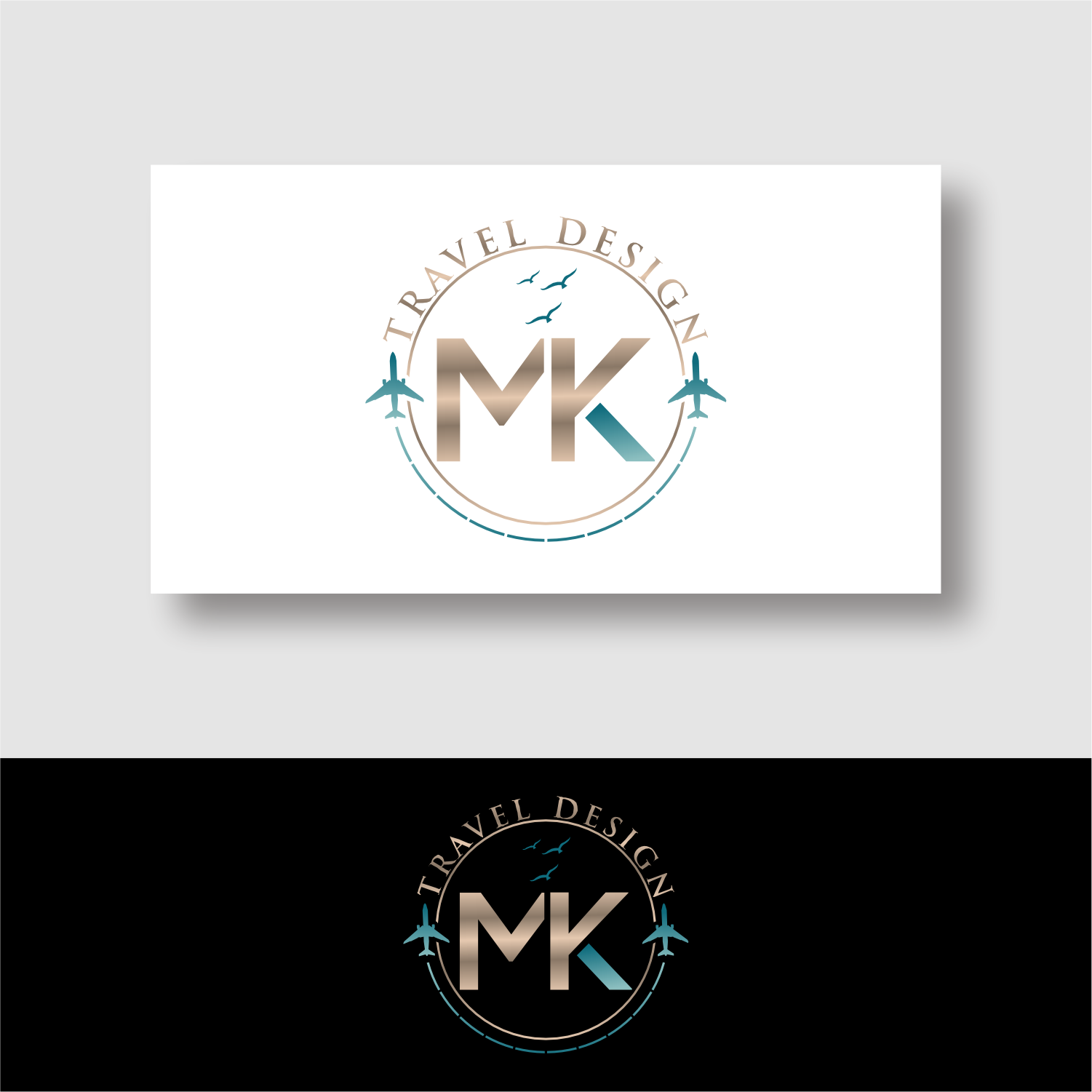 Diseño de Logo por semarco para MK Travel Design | Diseño #33334082