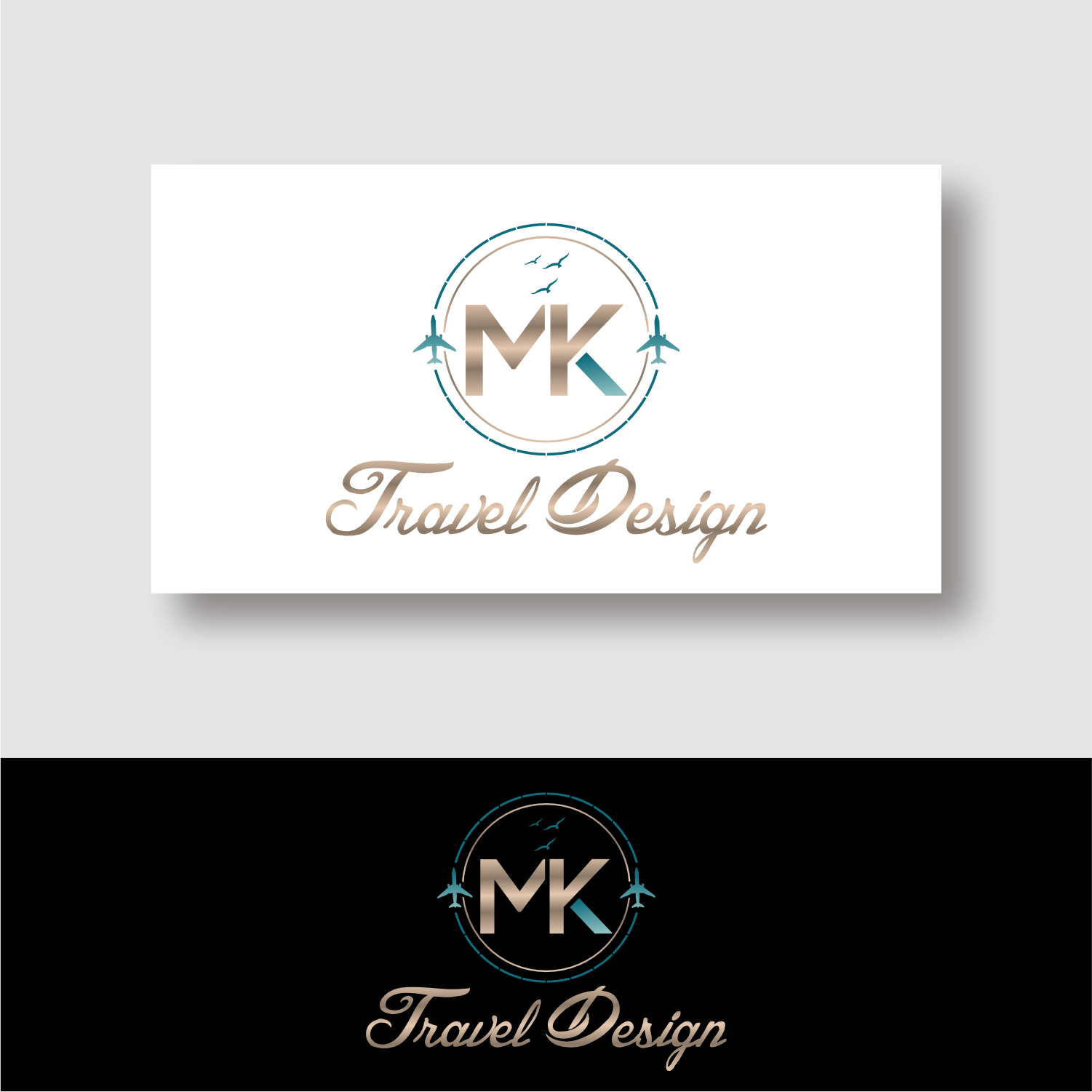 Logo Design by semarco for MK Travel Design | Design #33334083