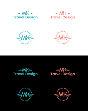 Diseño de Logo por TDAC para MK Travel Design | Diseño: #33334525