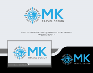 Diseño de Logo por 100%design para MK Travel Design | Diseño: #33326975