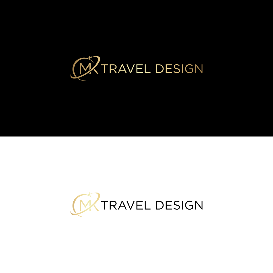 Diseño de Logo por MK_STD para MK Travel Design | Diseño #33359880