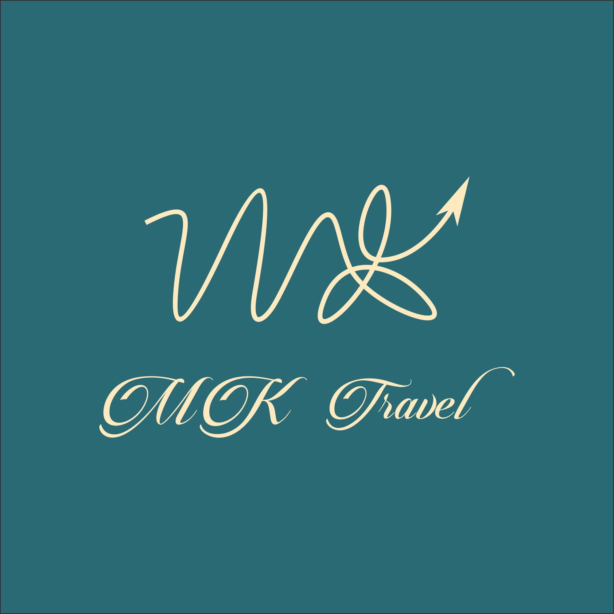Logo Design by Dita Ta for MK Travel Design | Design #33337235