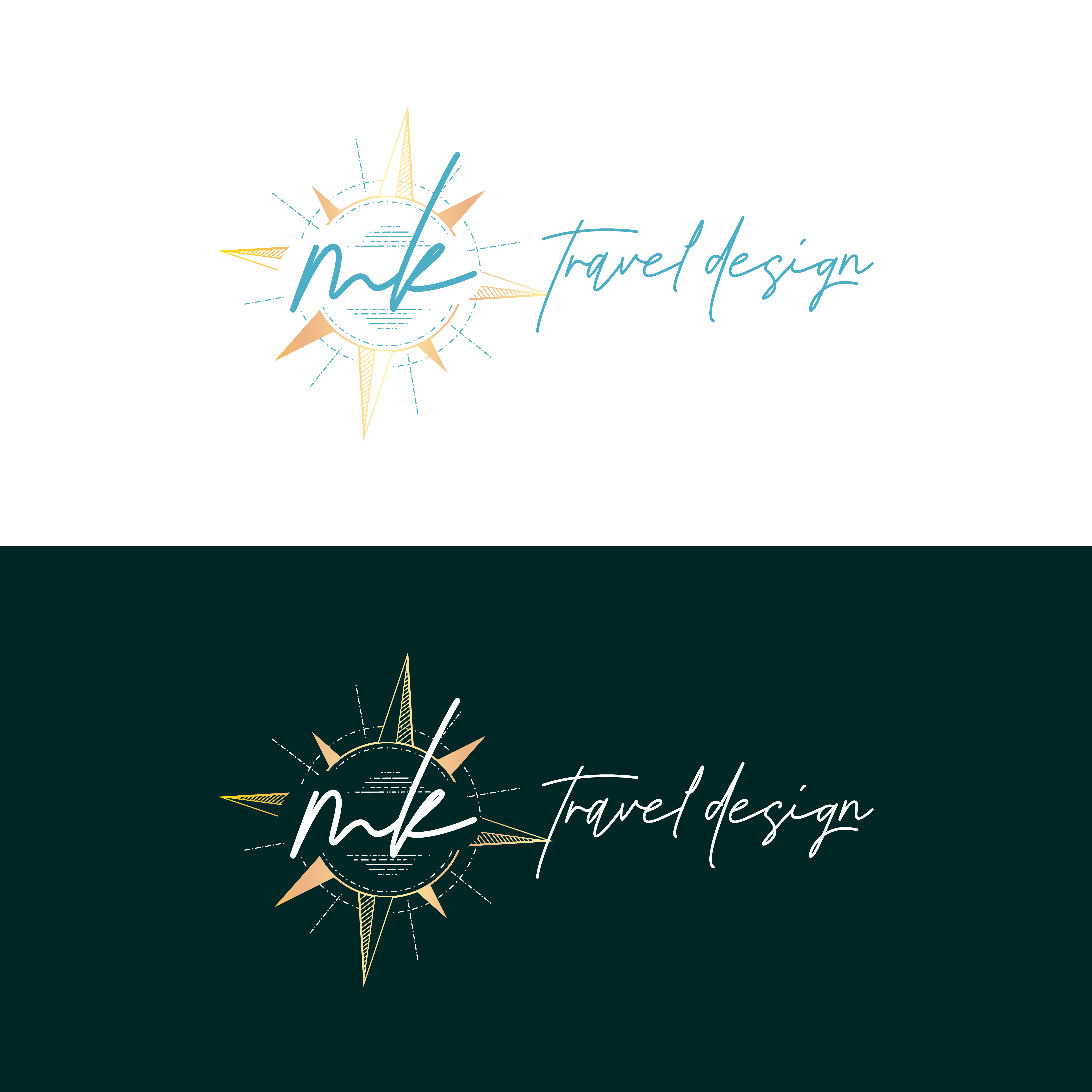Logo Design by DesignAspects for MK Travel Design | Design #33350748