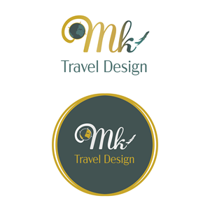 Logo Design by MAS Design for MK Travel Design | Design: #33339099