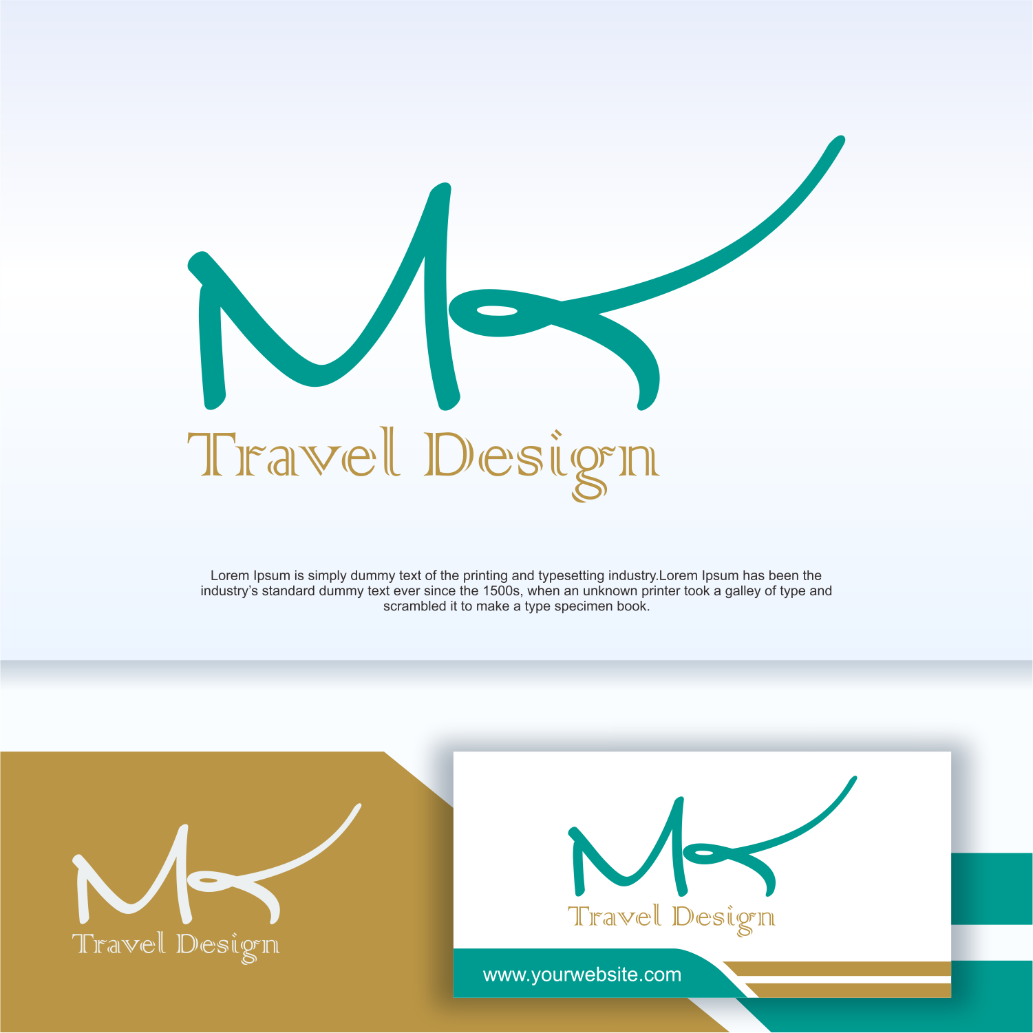 Logo Design by Apache Kretek for MK Travel Design | Design #33327774