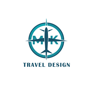 Logo Design by Sakil Mahmud 11 for MK Travel Design | Design: #33394768