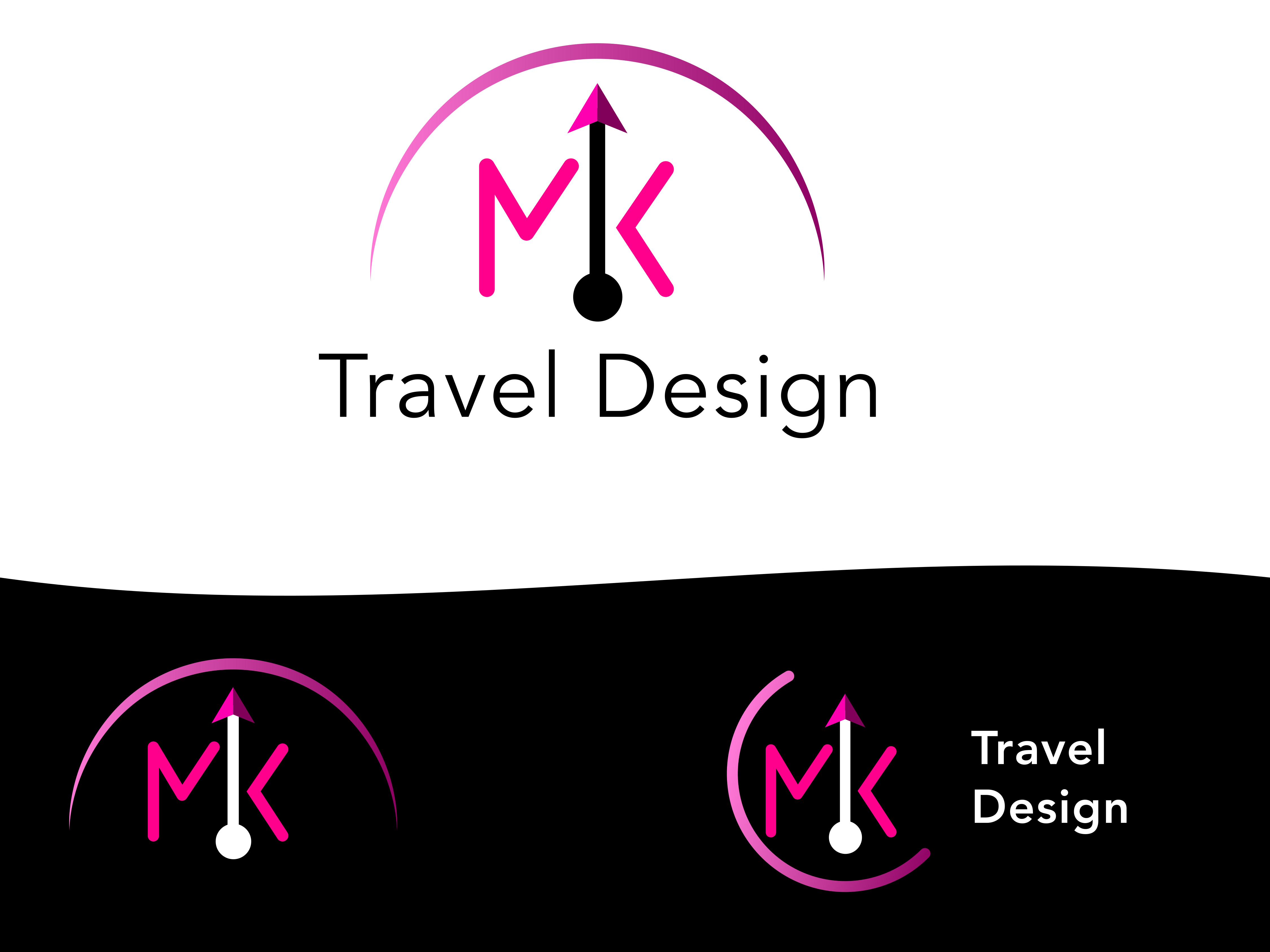 Logo Design by M Des for MK Travel Design | Design #33395208