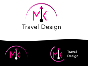 Diseño de Logo por M Des para MK Travel Design | Diseño: #33395208