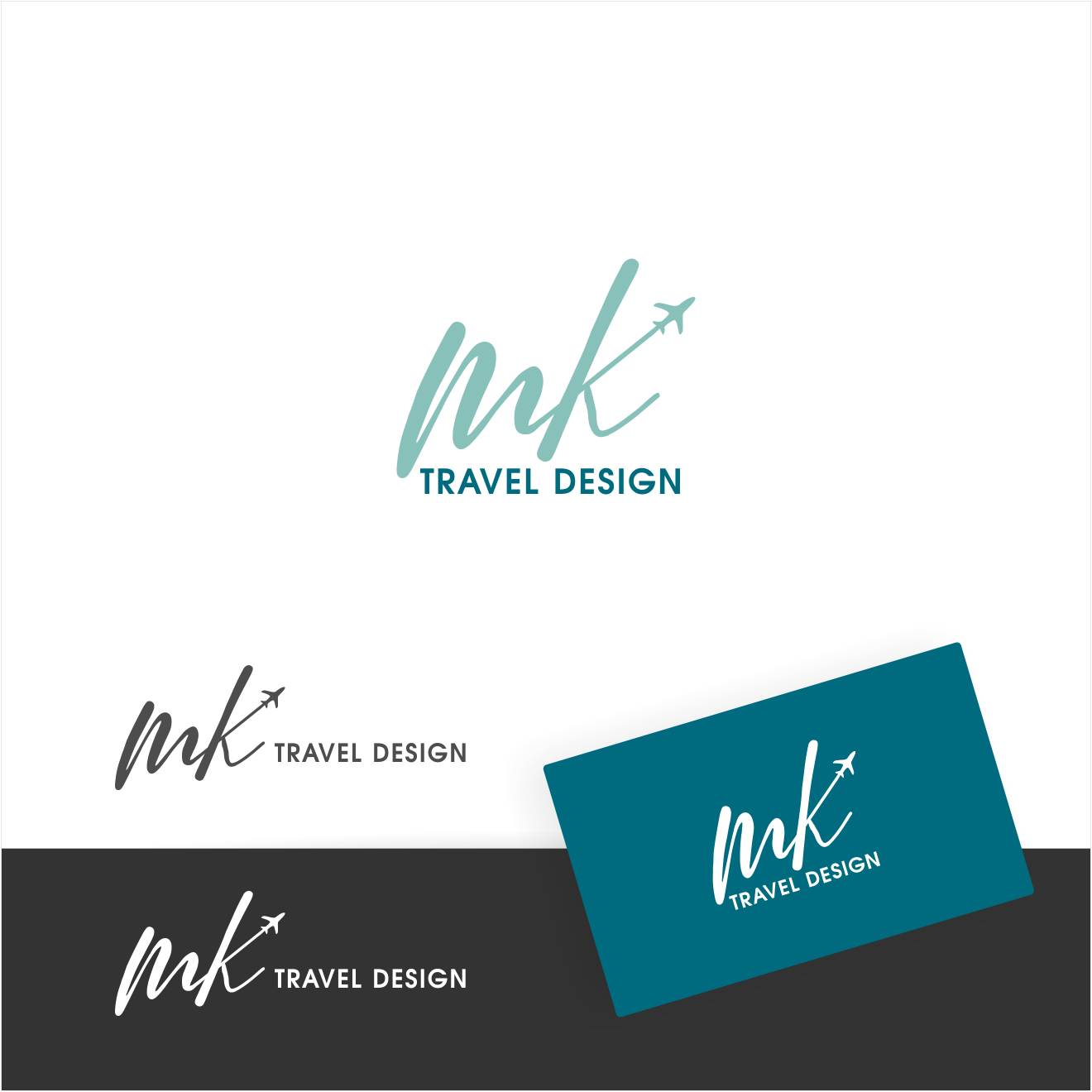 Logo Design by Arham Hidayat for MK Travel Design | Design #33377291