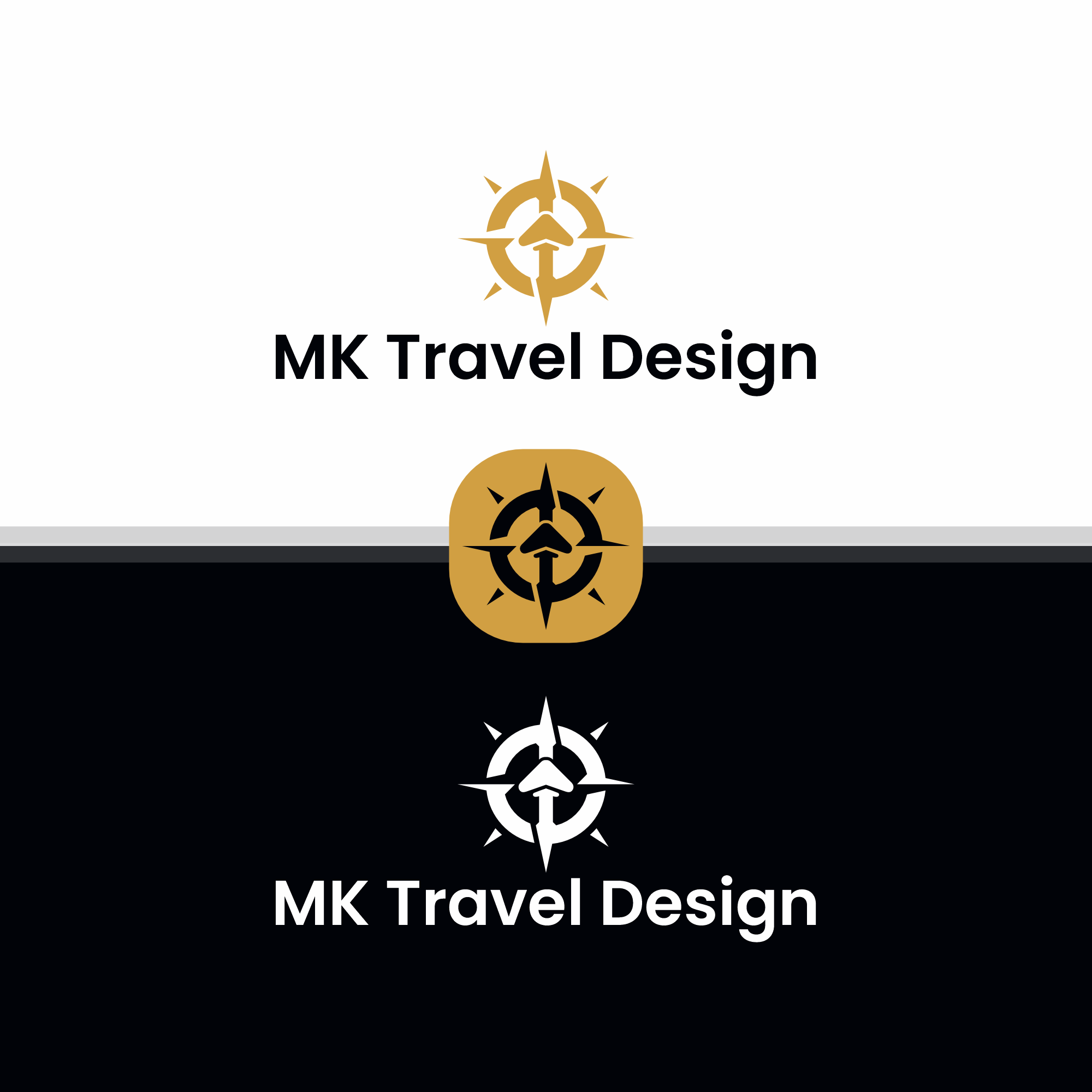 Logo Design by awwanstudio for MK Travel Design | Design #33356048