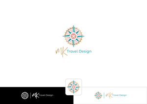 Logo Design by ~idiaz~ for MK Travel Design | Design: #33354850