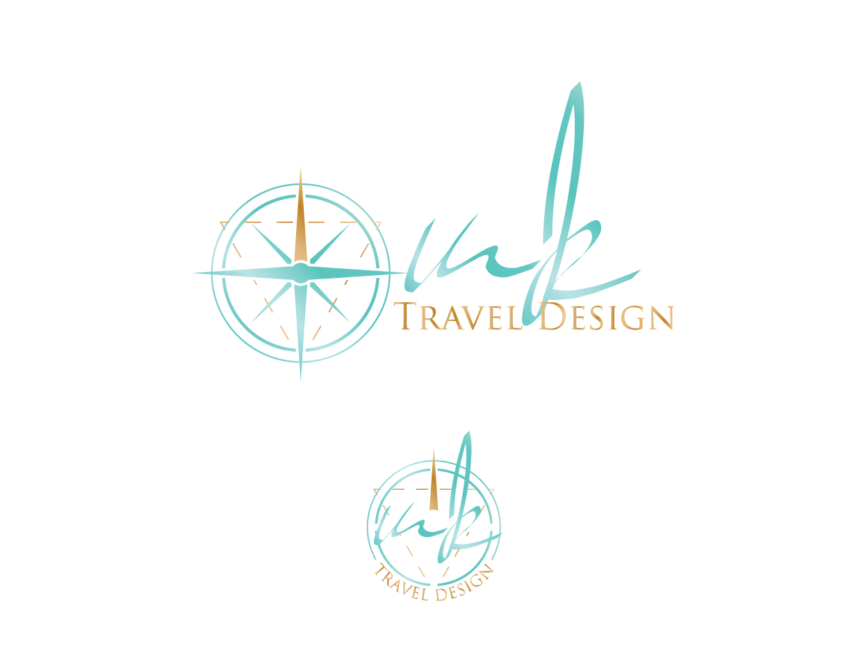 Logo Design by Shemet for MK Travel Design | Design #33337135