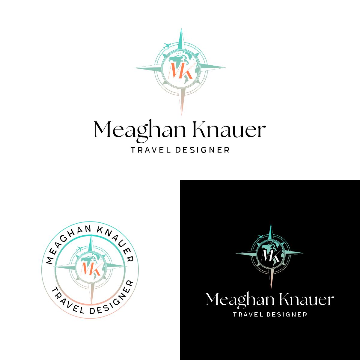 Logo Design by creative.bugs for MK Travel Design | Design #33334116