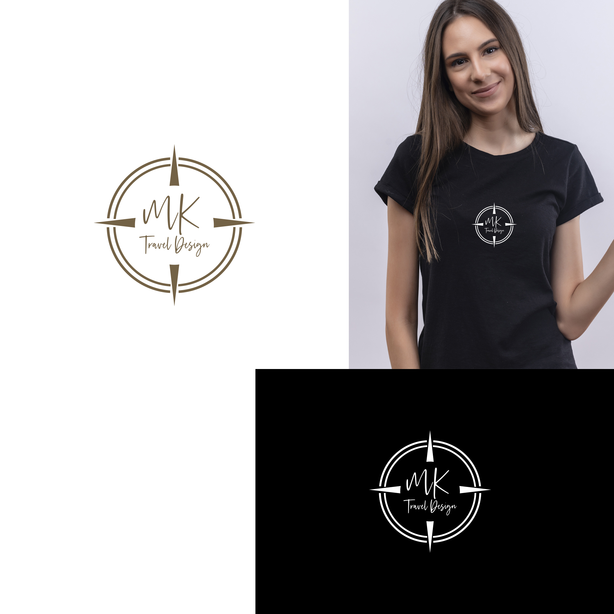 Logo Design by griphingraphics for MK Travel Design | Design #33347394