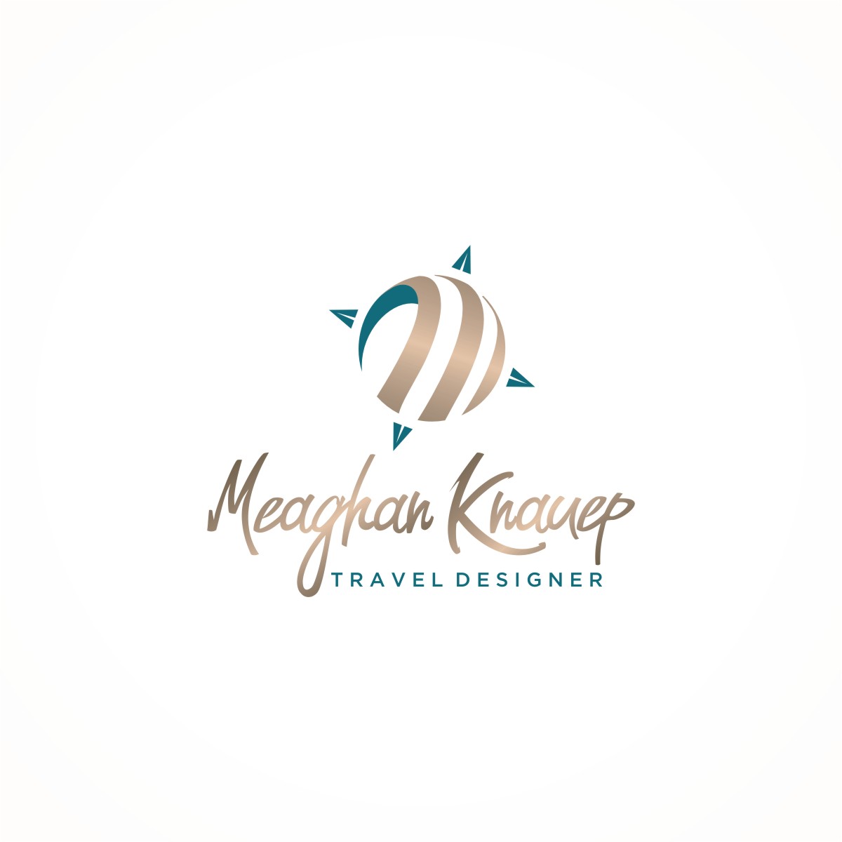 Logo Design by Magic of Art for MK Travel Design | Design #33340839