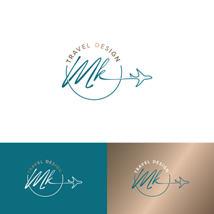 Logo Design by Rosiana Design for MK Travel Design | Design: #33371996