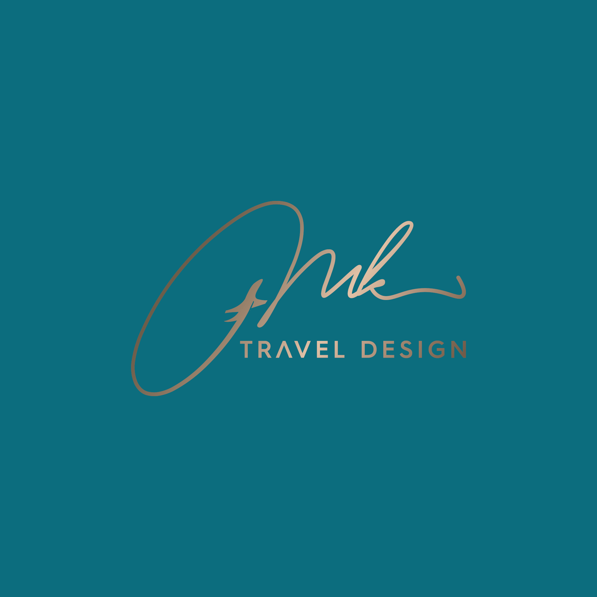 Logo Design by Rosiana Design for MK Travel Design | Design #33372000