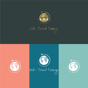 Diseño de Logo por creativziner para MK Travel Design | Diseño: #33360441