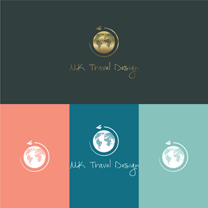 Diseño de Logo por creativziner para MK Travel Design | Diseño: #33360448